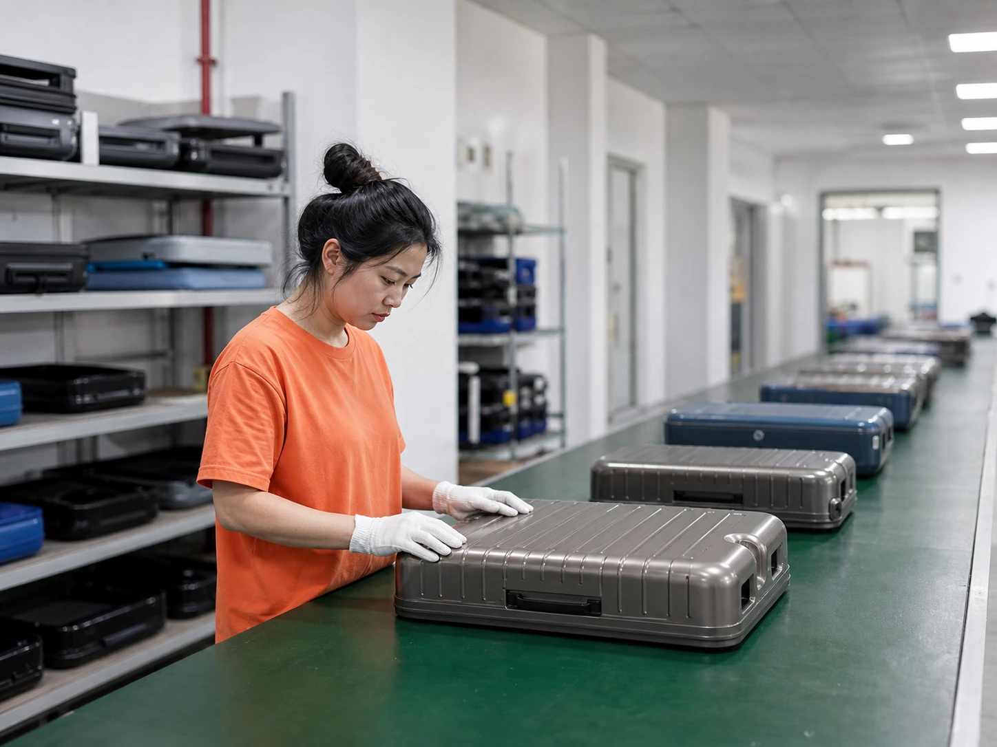 Luggage quality control checkpoint
