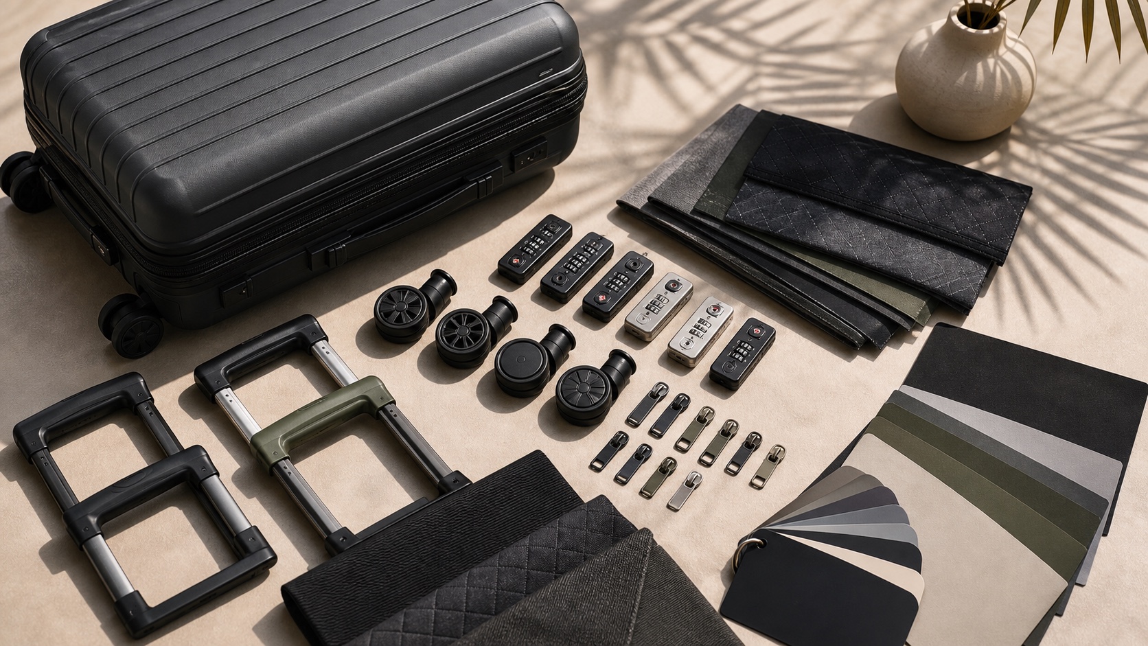 Luggage components