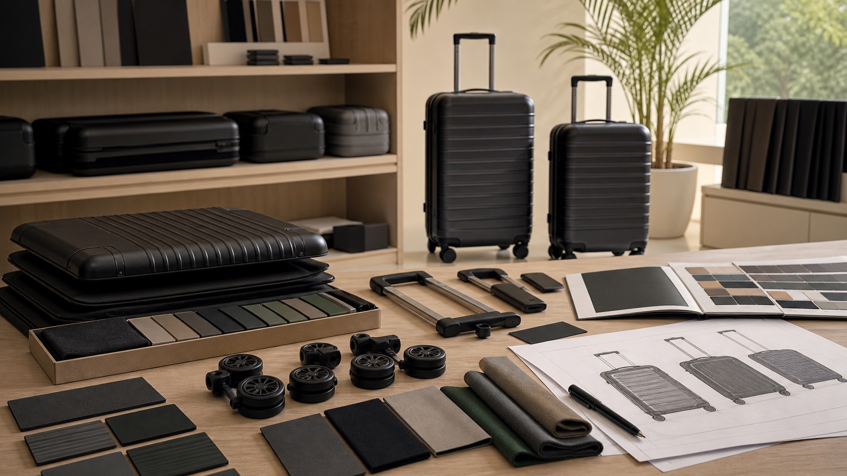 OEM luggage development room