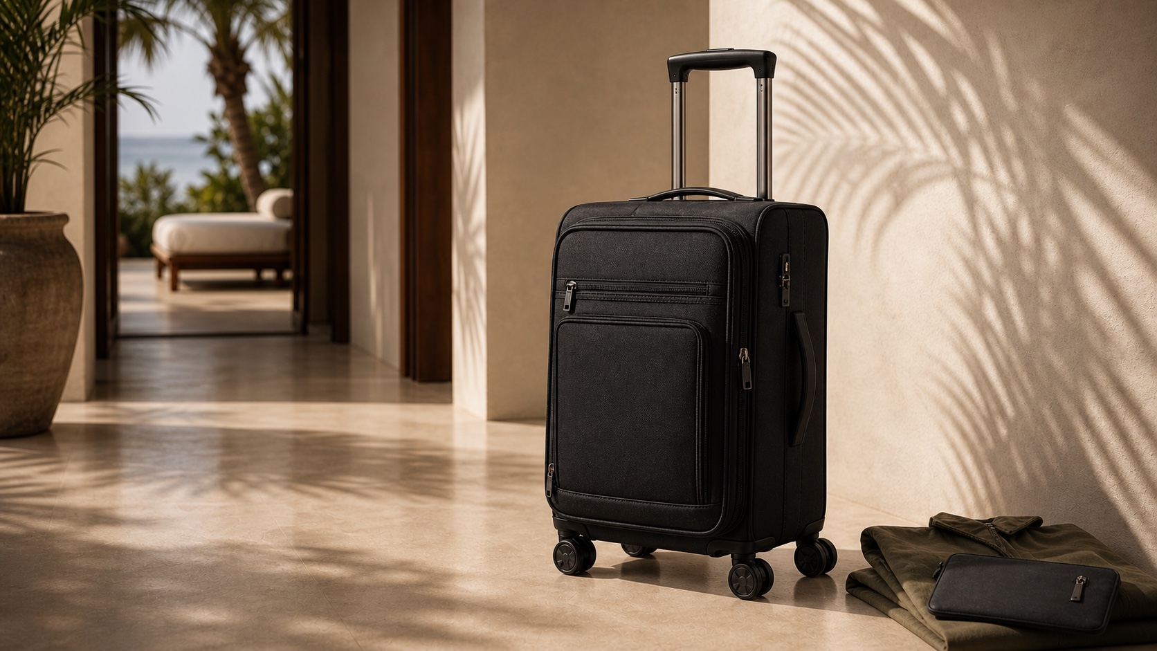 Softside travel luggage