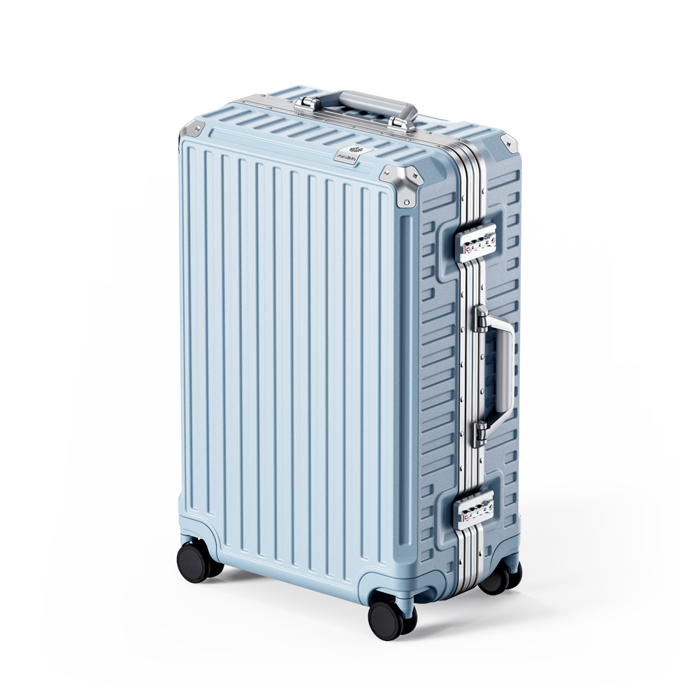 ROAMING Zipperless Luggag Blue thumbnail 2