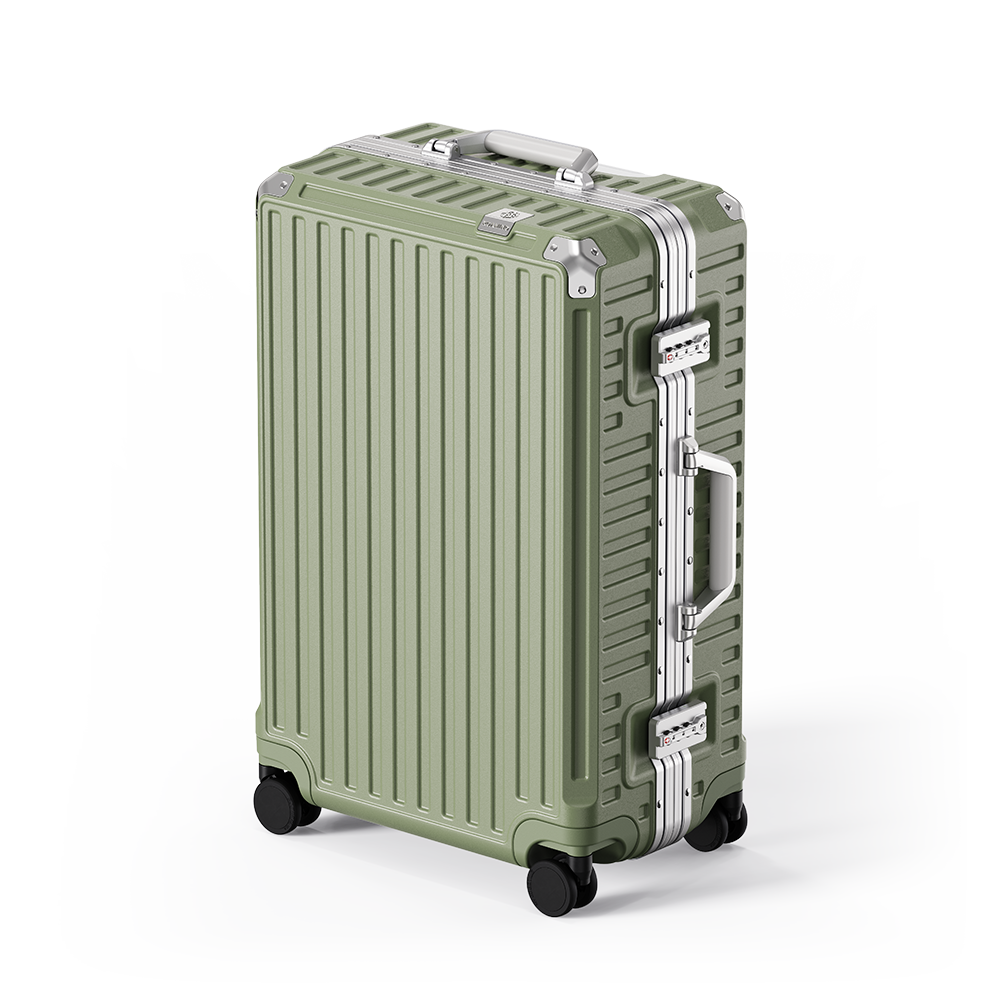 ROAMING Zipperless Luggag Green thumbnail 2