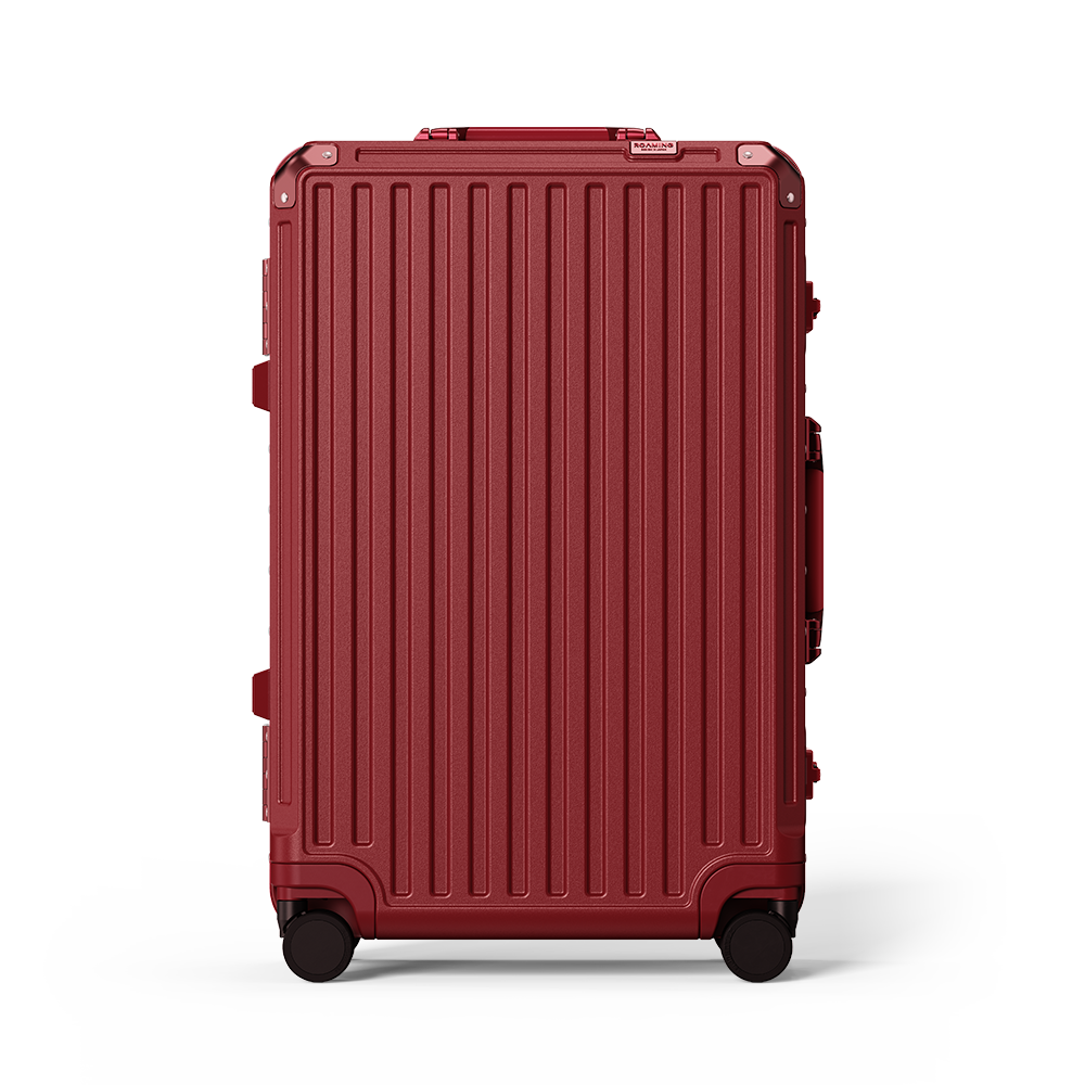 ROAMING Zipperless Luggag Red