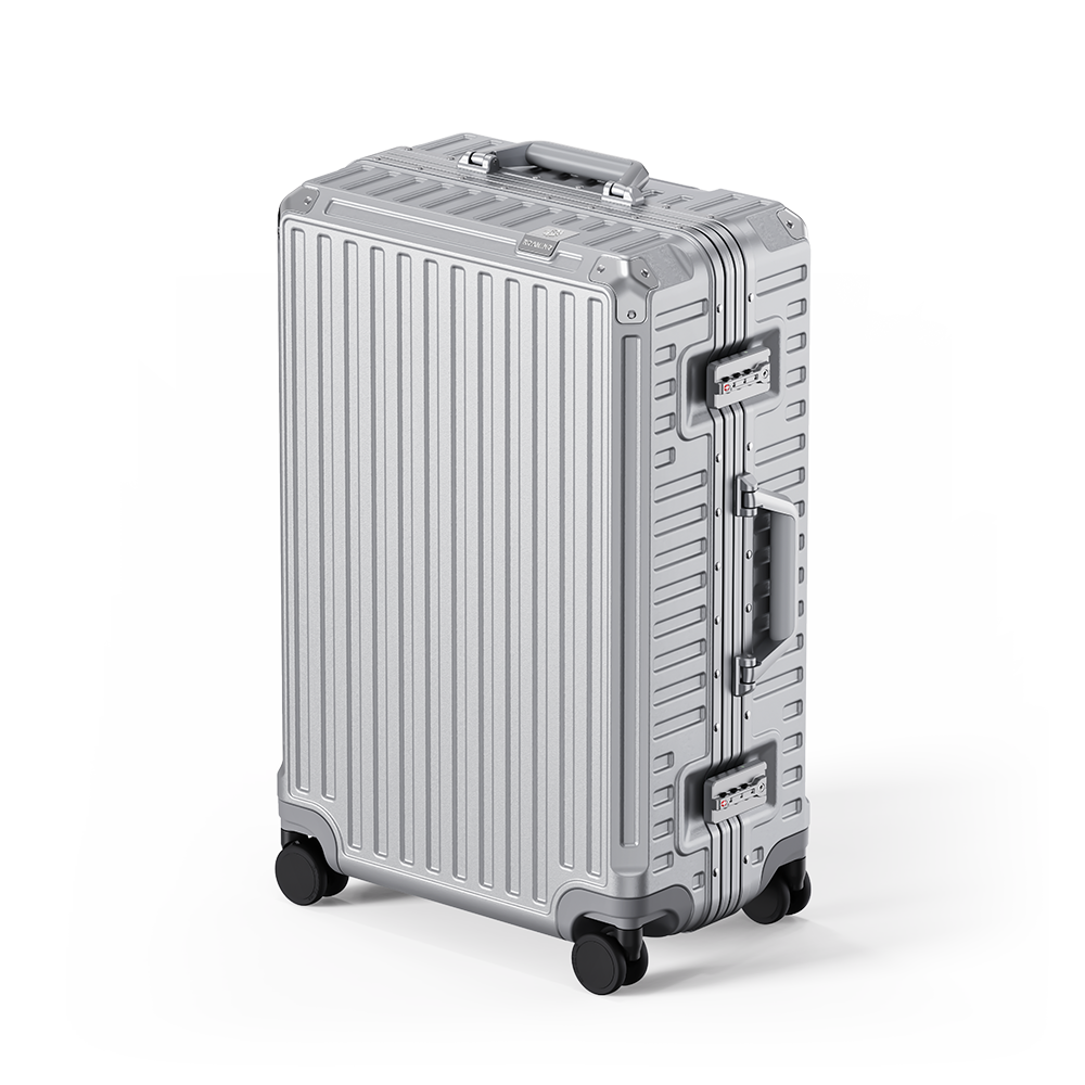 ROAMING Zipperless Luggag Silver thumbnail 2