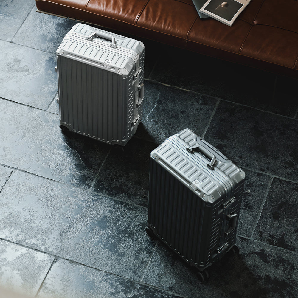 ROAMING Zipperless Luggag Silver thumbnail 6