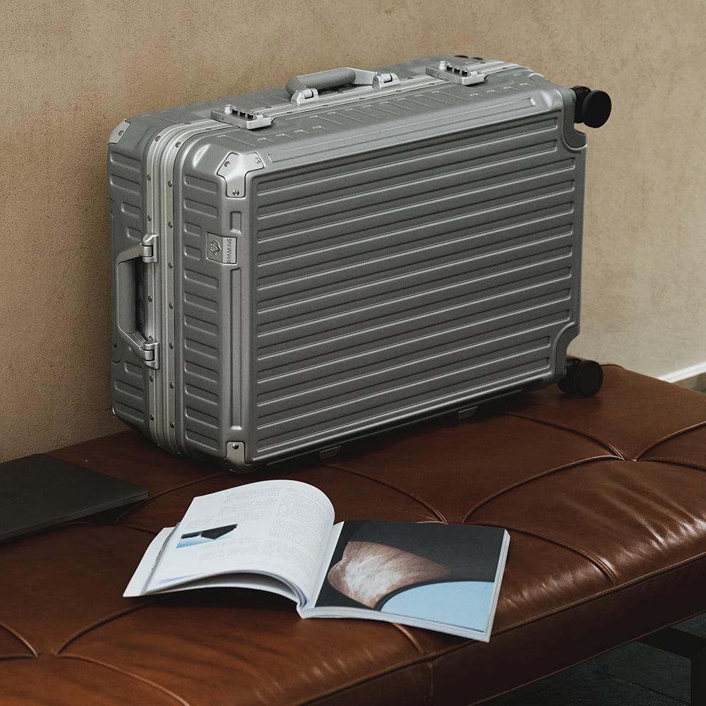ROAMING Zipperless Luggag Silver thumbnail 7