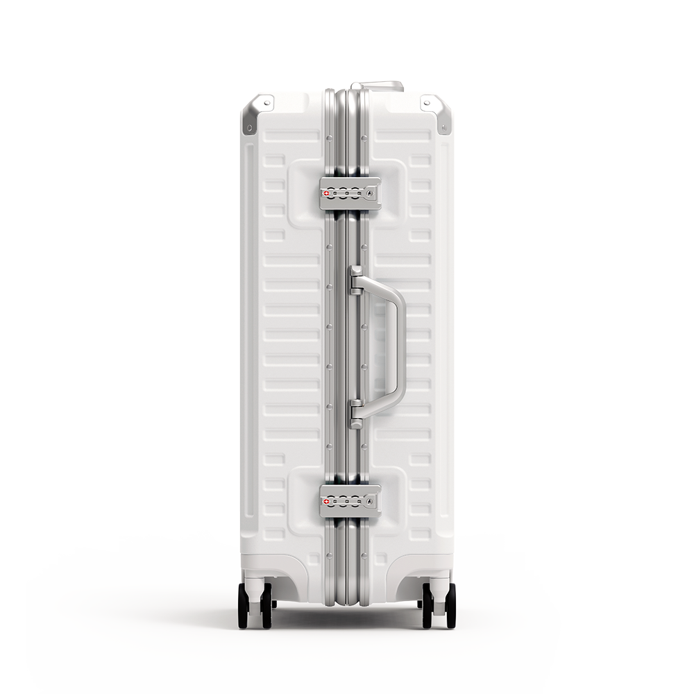 ROAMING Zipperless Luggag  White thumbnail 4