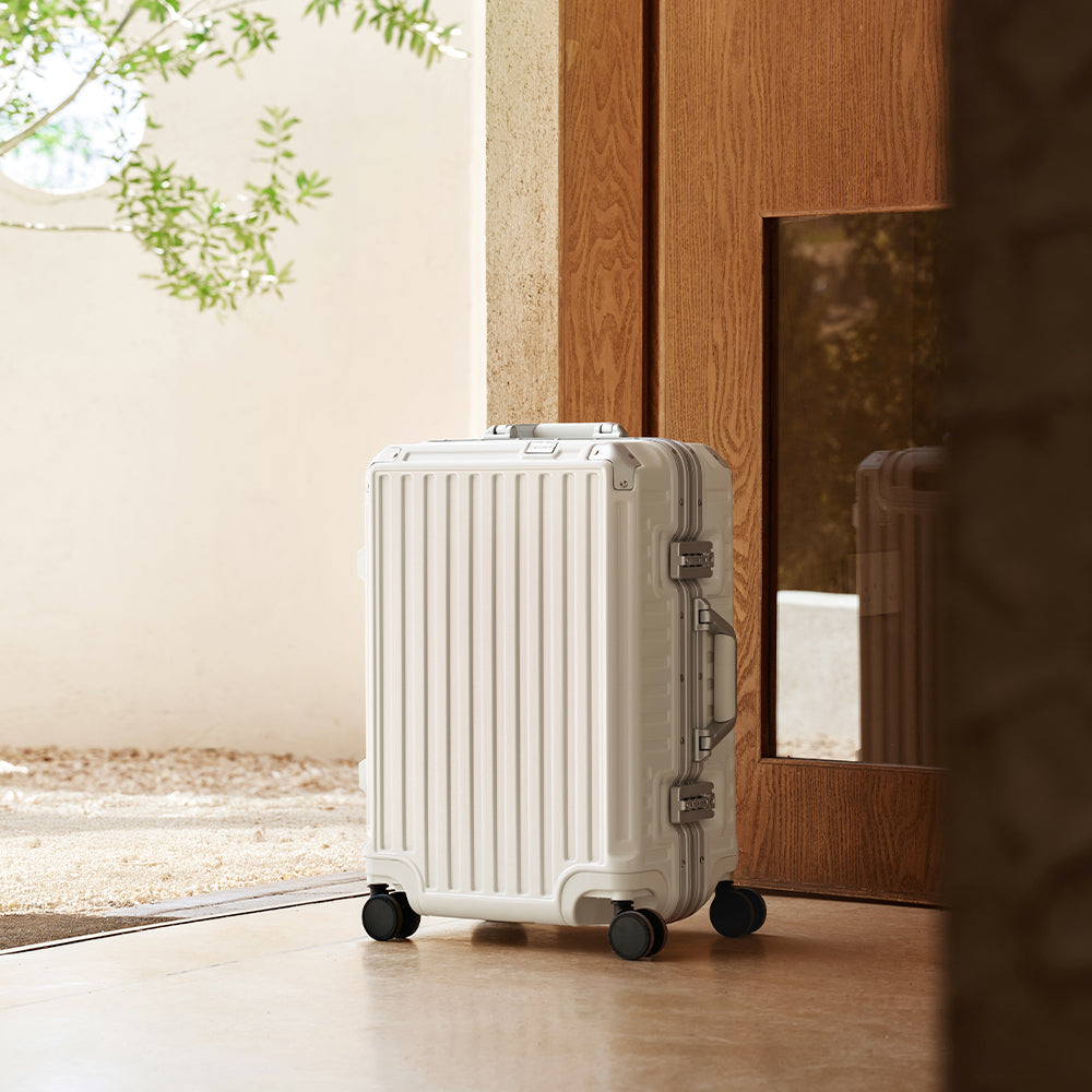 ROAMING Zipperless Luggag  White thumbnail 8