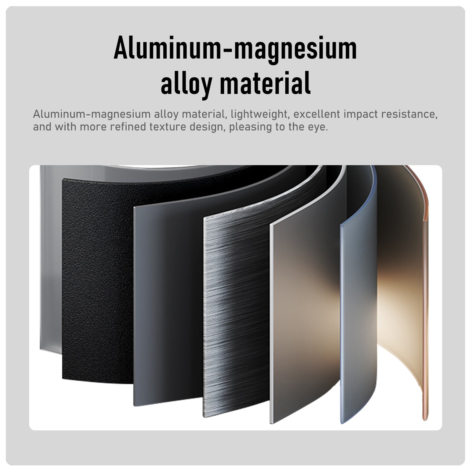 Roaming All Aluminum zipperless luggage Grey thumbnail 7
