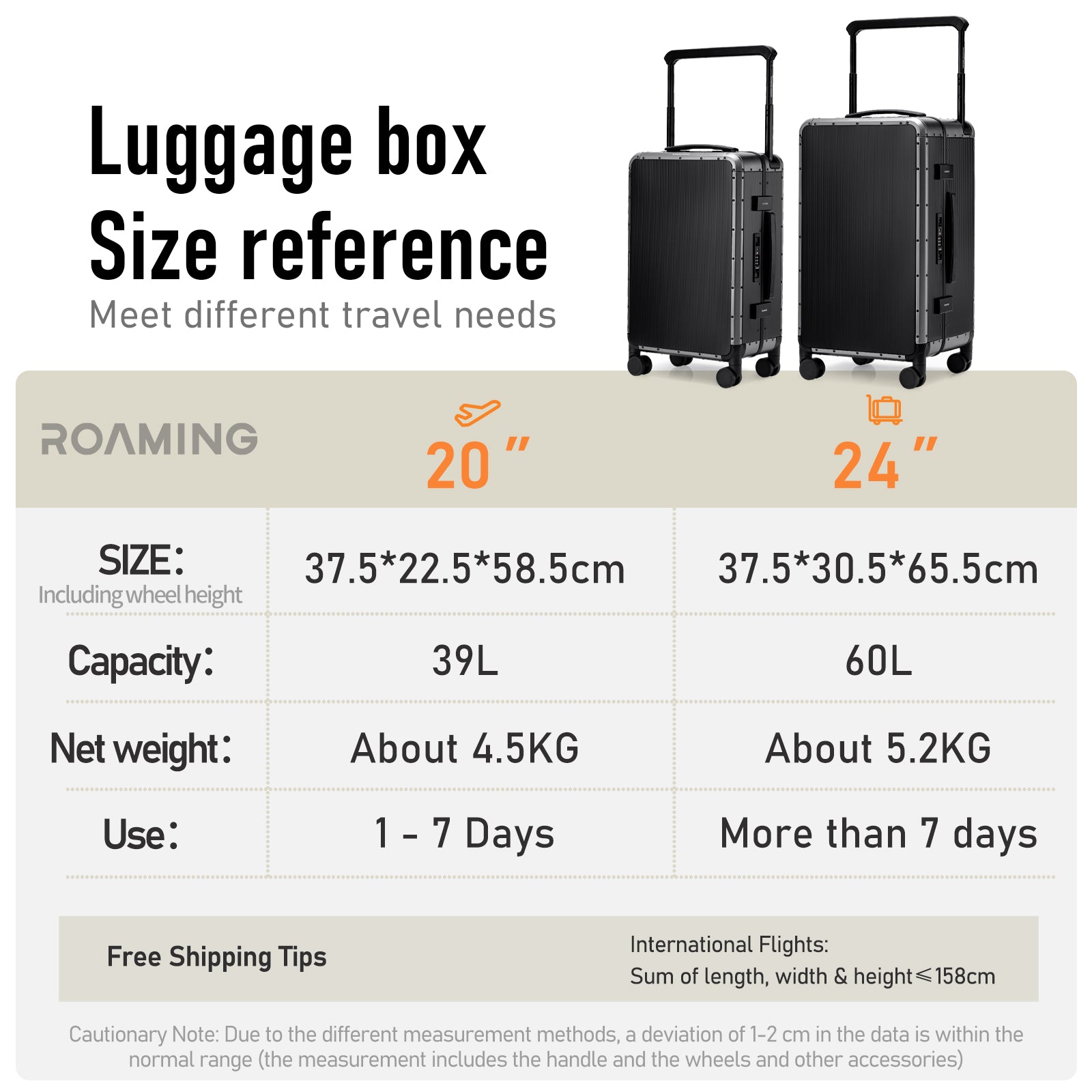 Roaming All Aluminum zipperless luggage Greyish black thumbnail 11