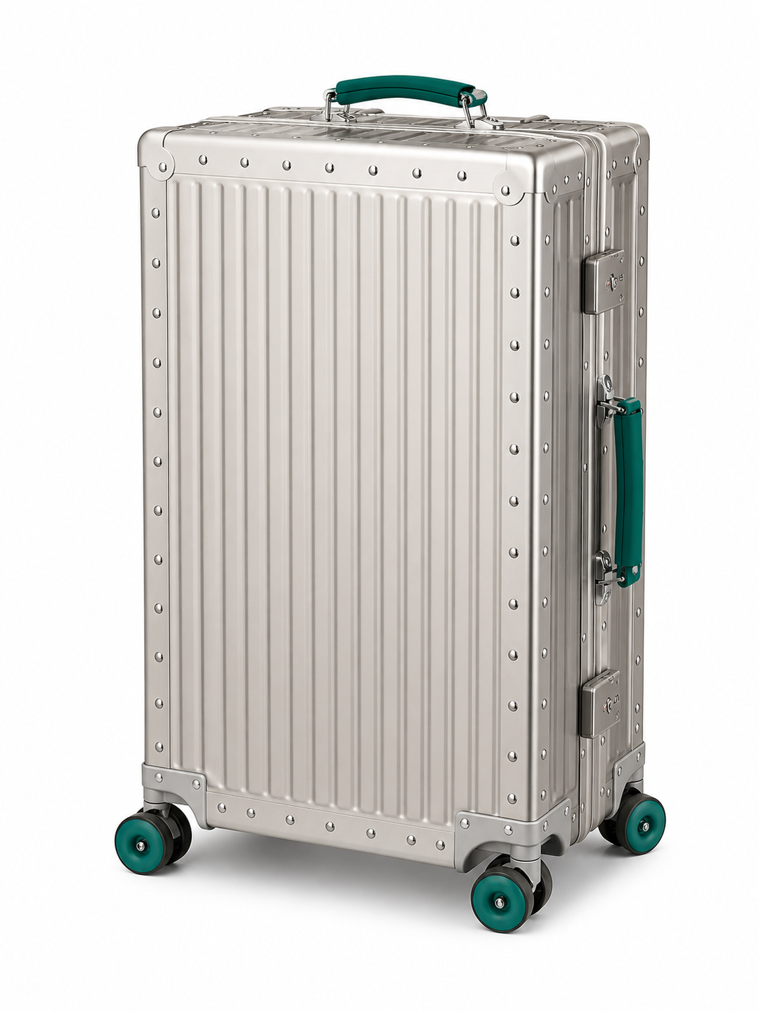 Full aluminum suitcase