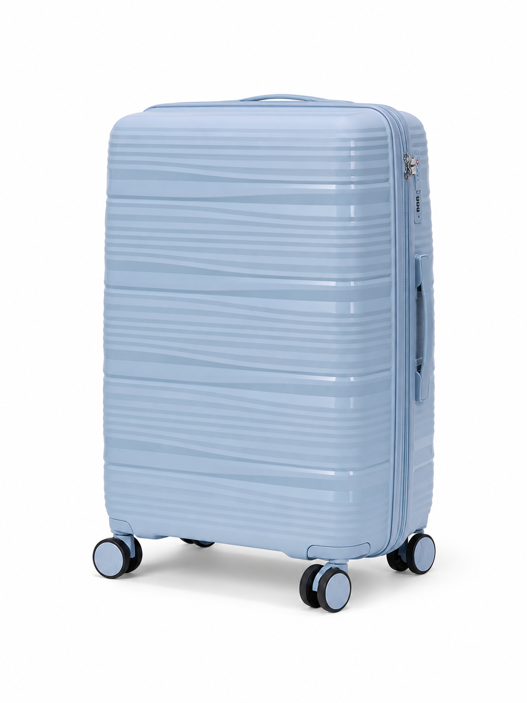 PP polypropylene suitcase